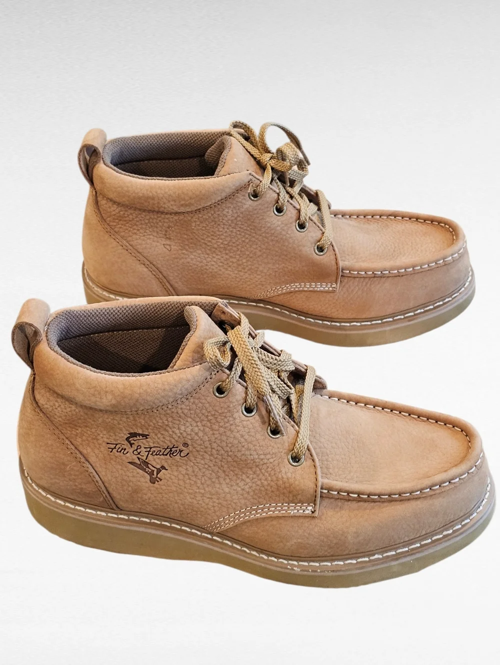 Fin & Feather Leather Chukka Boots 11E Wide